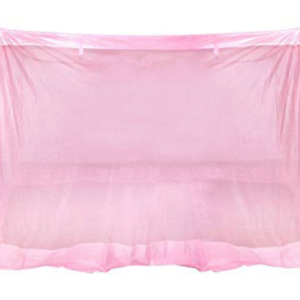 Happy365 Pure Poly Cotton Tying Mosquito Net with Cotton Border